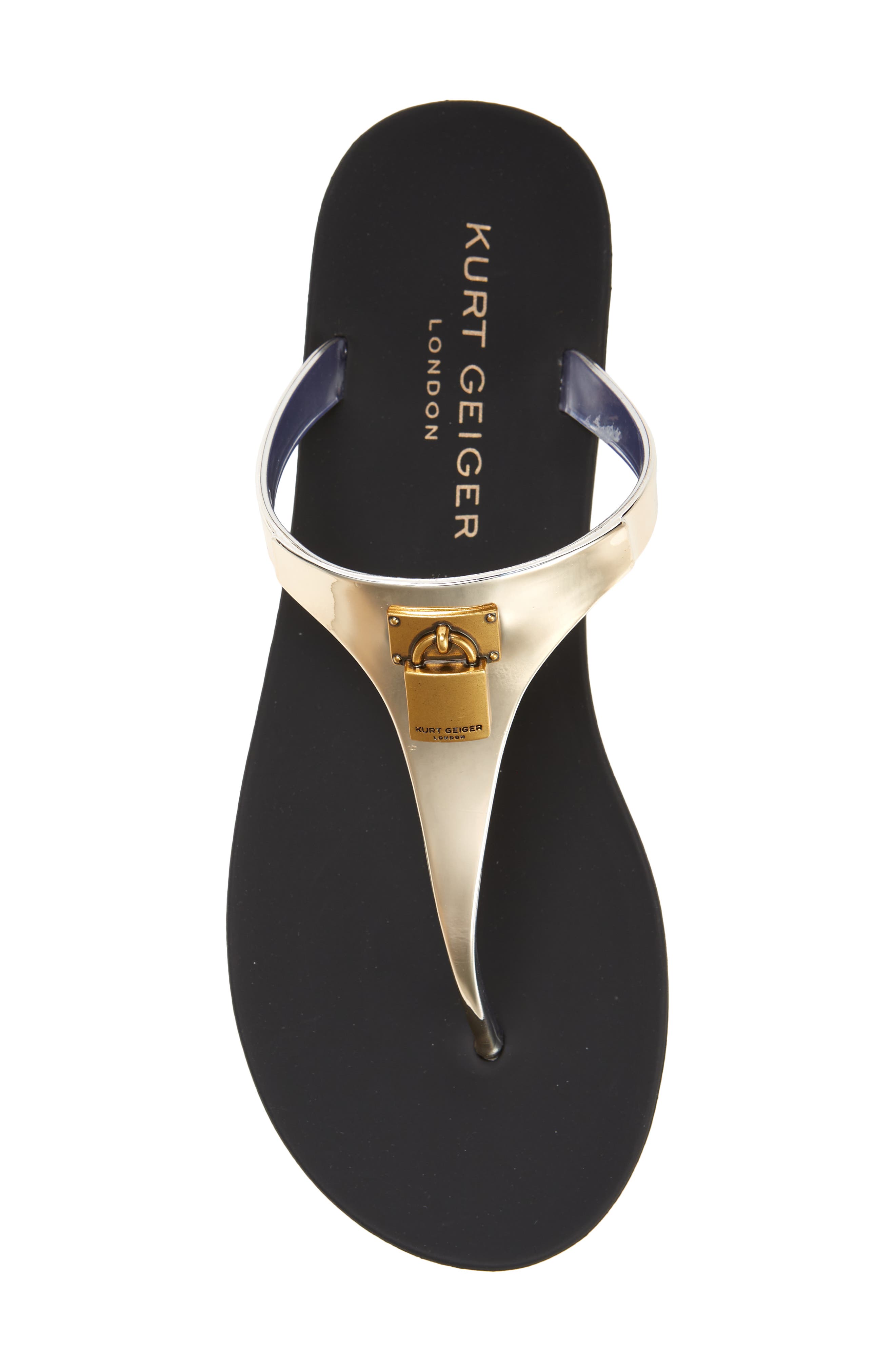 Brixton Jelly Sandal, Alternate, color, GOLD