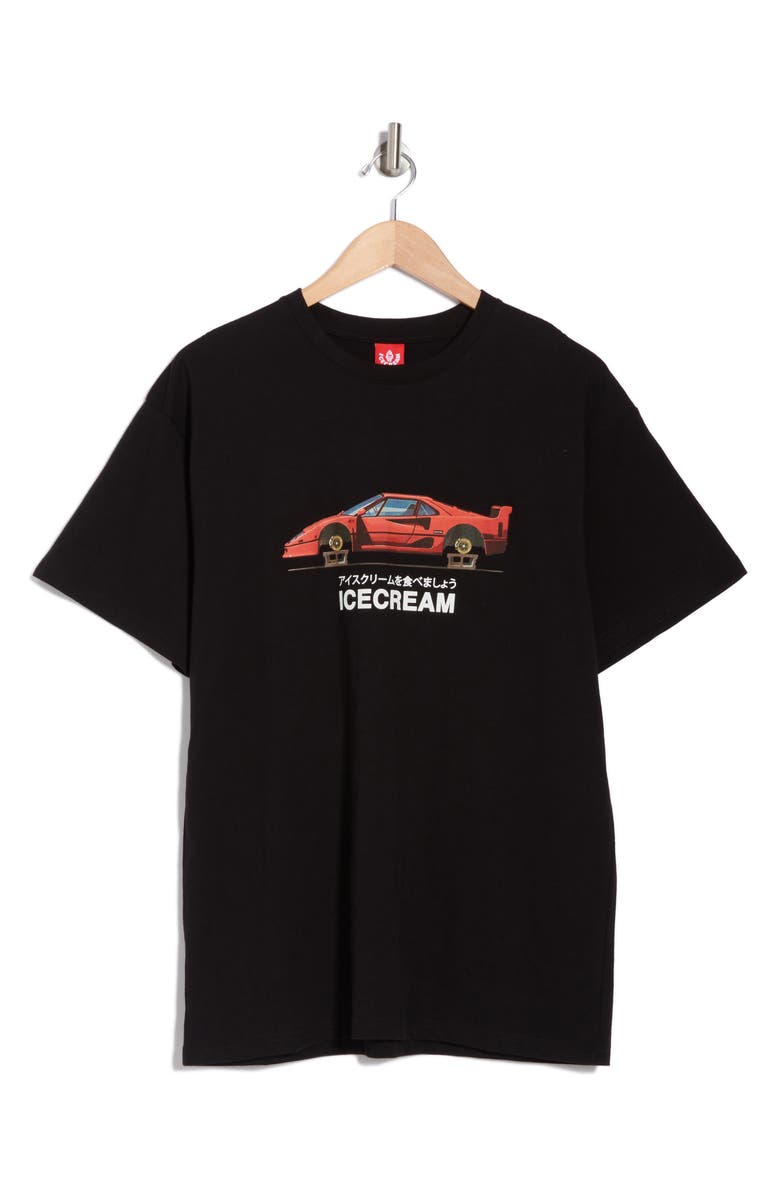 ICECREAM On Ice Cotton Graphic T-Shirt, Alternate, color,