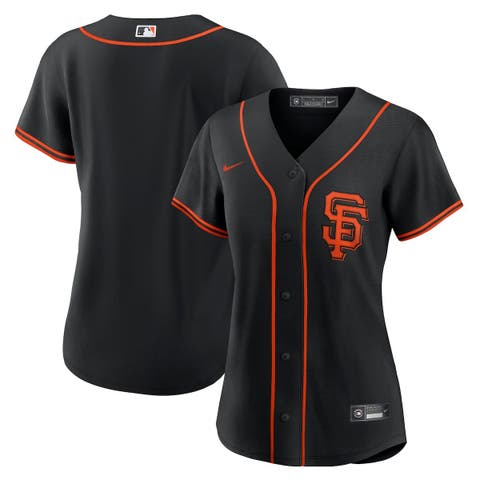 Women's Nike Black San Francisco Giants Alternate Replica Team Jersey