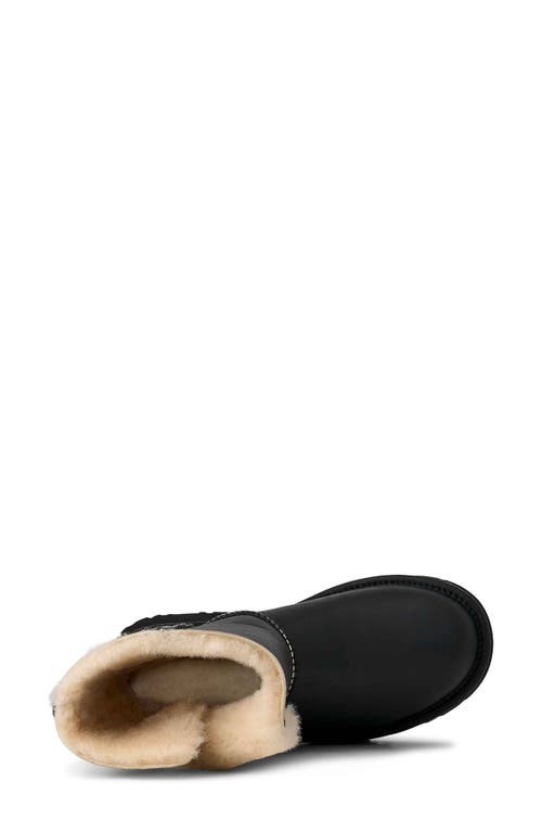 Ugg(r) Esmee Leather Cuffable Tall Boot In Black