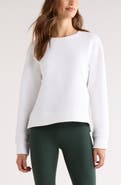 Zella Ottoman Twill Sweater