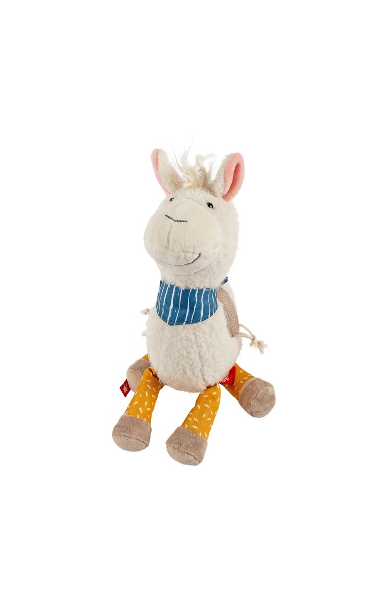 sigikid Patchwork Llama Plush Toy, Alternate, color, Multicolored