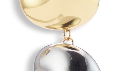 Lelet Ny Zoe Two-tone Drop Earrings In Metallic