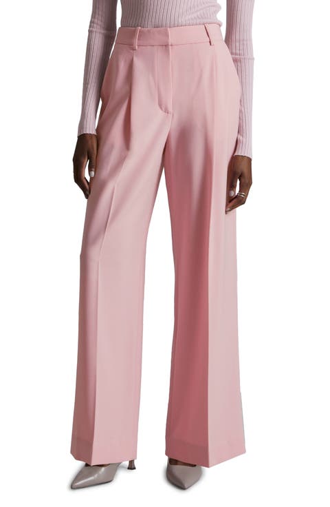 High Waist Wide Leg Trousers