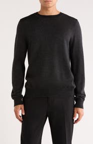 Nordstrom Birdseye Crewneck Sweater