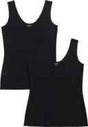 Nordstrom Pack of 2 Invisible Edge Tanks