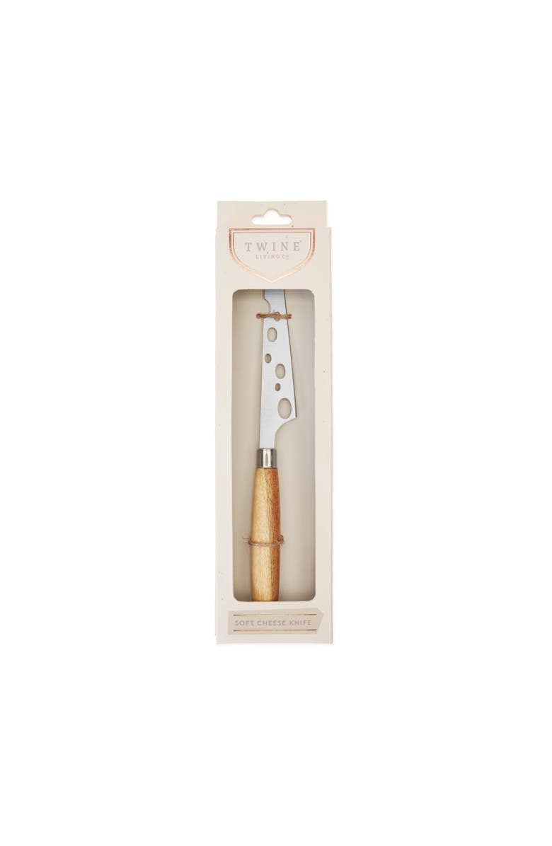 TWINE Soft Cheese Knife, Alternate, color, Natural