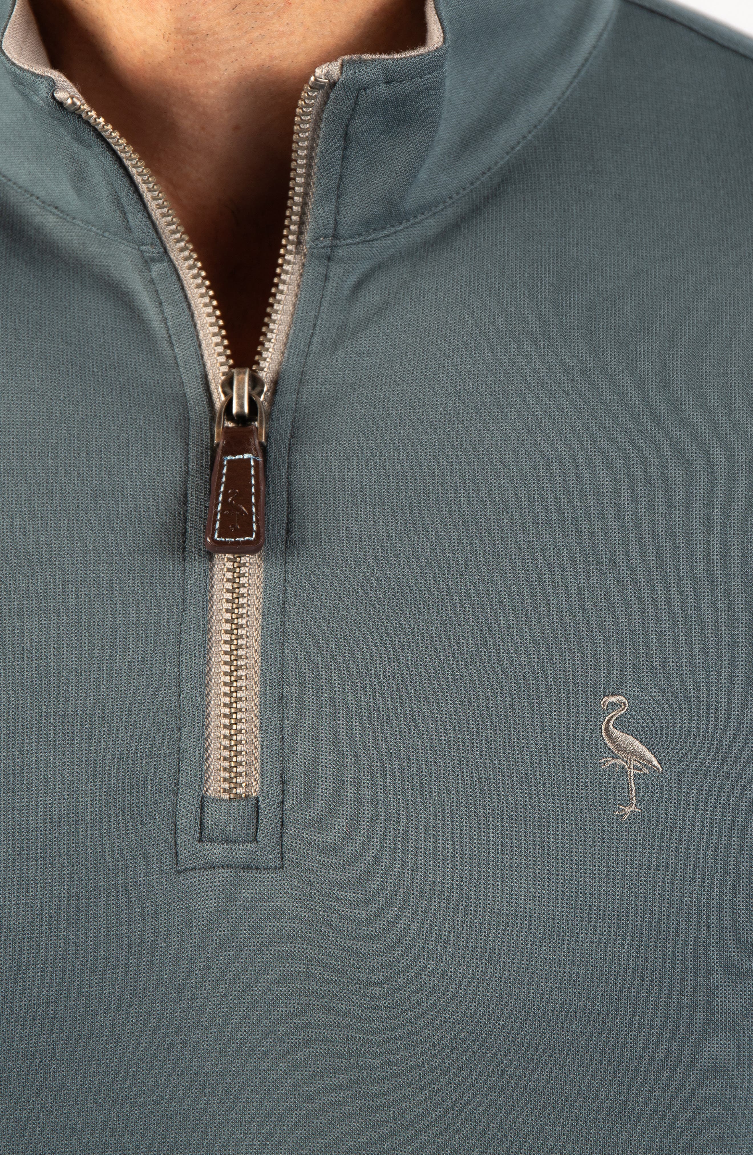 TailorByrd Stonewashed Quarter Zip Pullover (Men) | Nordstromrack