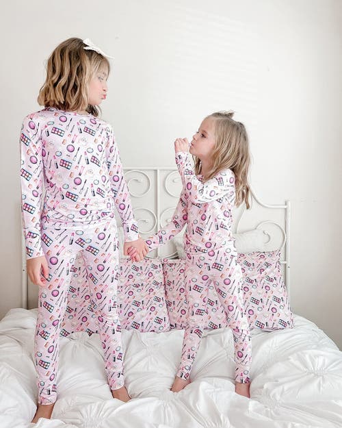 Lev Baby Makeup Print Pillowcase Set Of 2 In Neutral