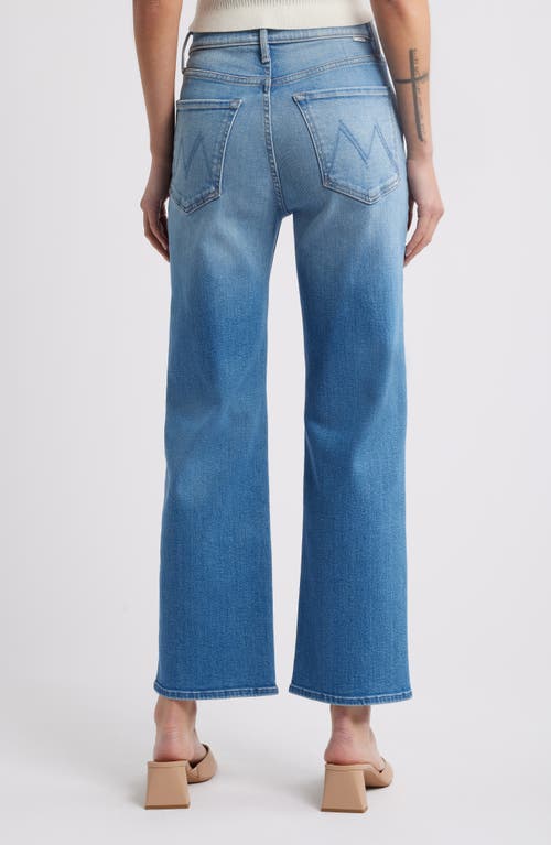 Mother The Dodger High Waist Wide Leg Ankle Jeans In Multi
