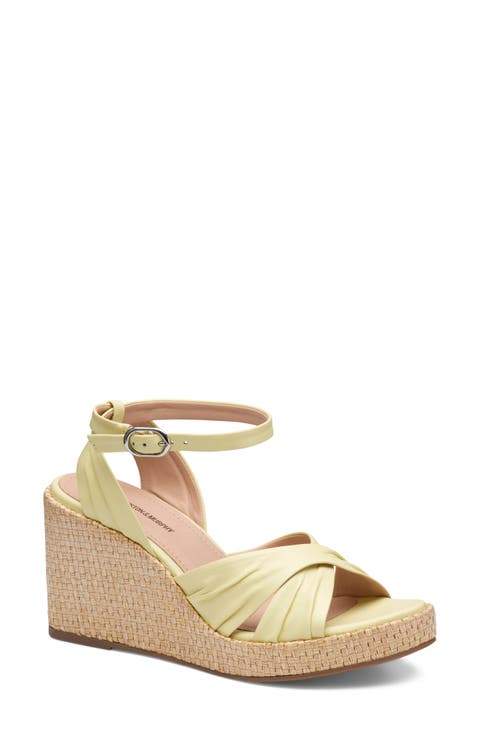 Marcia Ankle Strap Platform Wedge Sandal (Women)