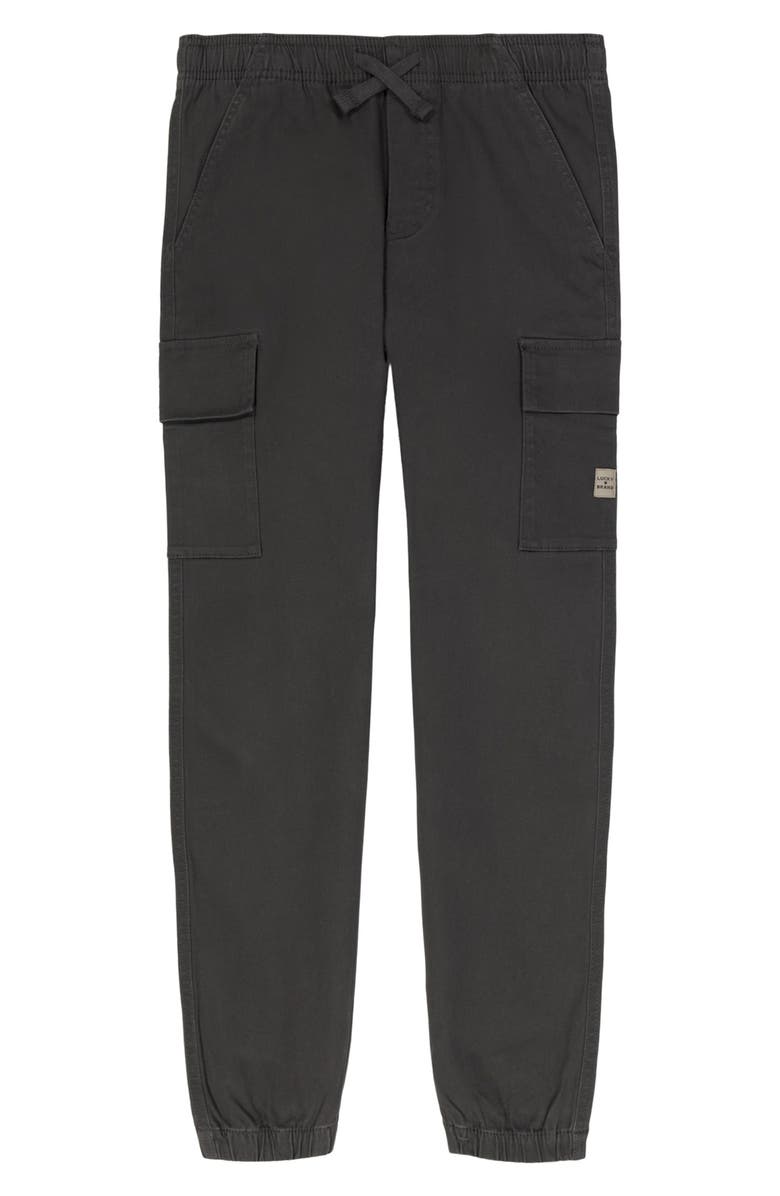 Lucky Brand Kids' Cargo Pocket Joggers, Main, color, Asphalt