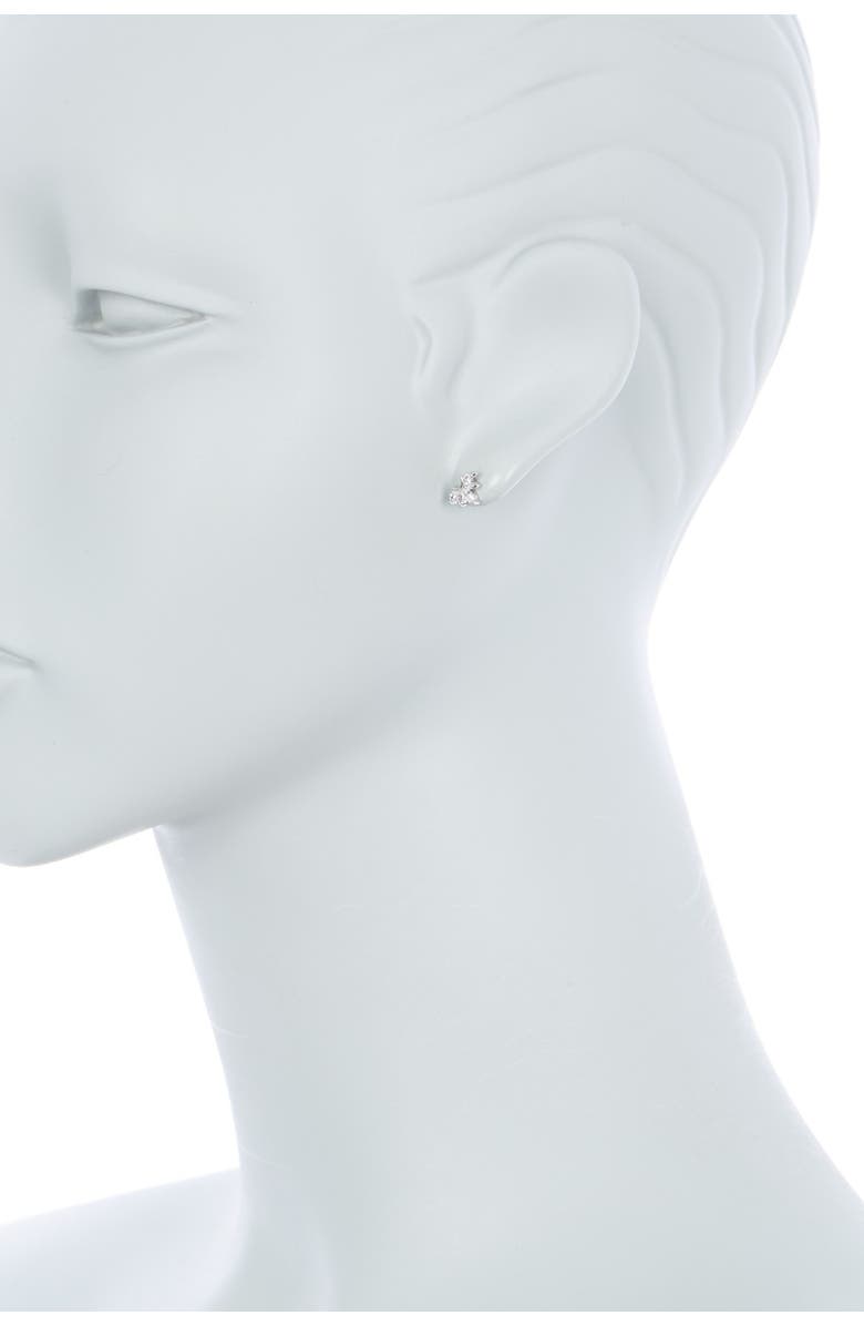 NORDSTROM RACK Marquise CZ Stud Earrings, Alternate, color, Clear- Silver