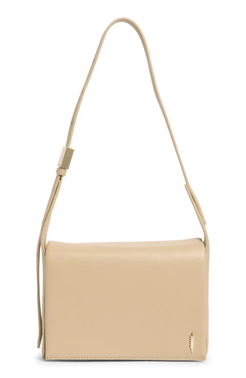 Jennie Flap Leather Shoulder Bag