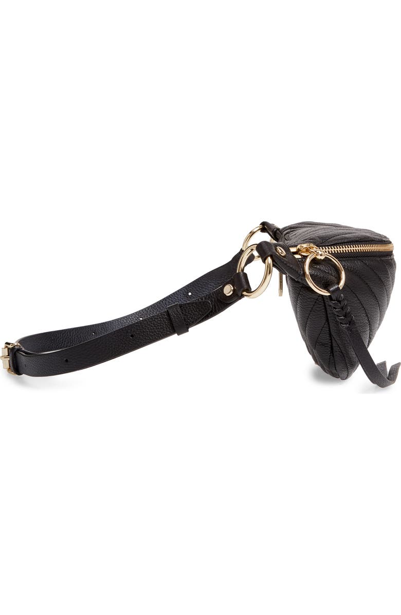 Rebecca Minkoff Edie Leather Belt Bag, Alternate, color,