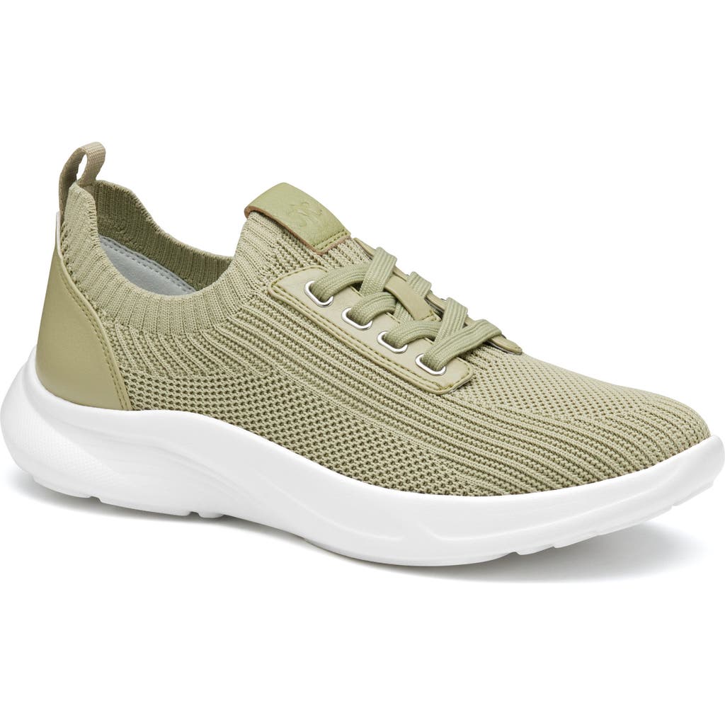 Johnston & Murphy Escape Knit Sneaker In Sage Knit