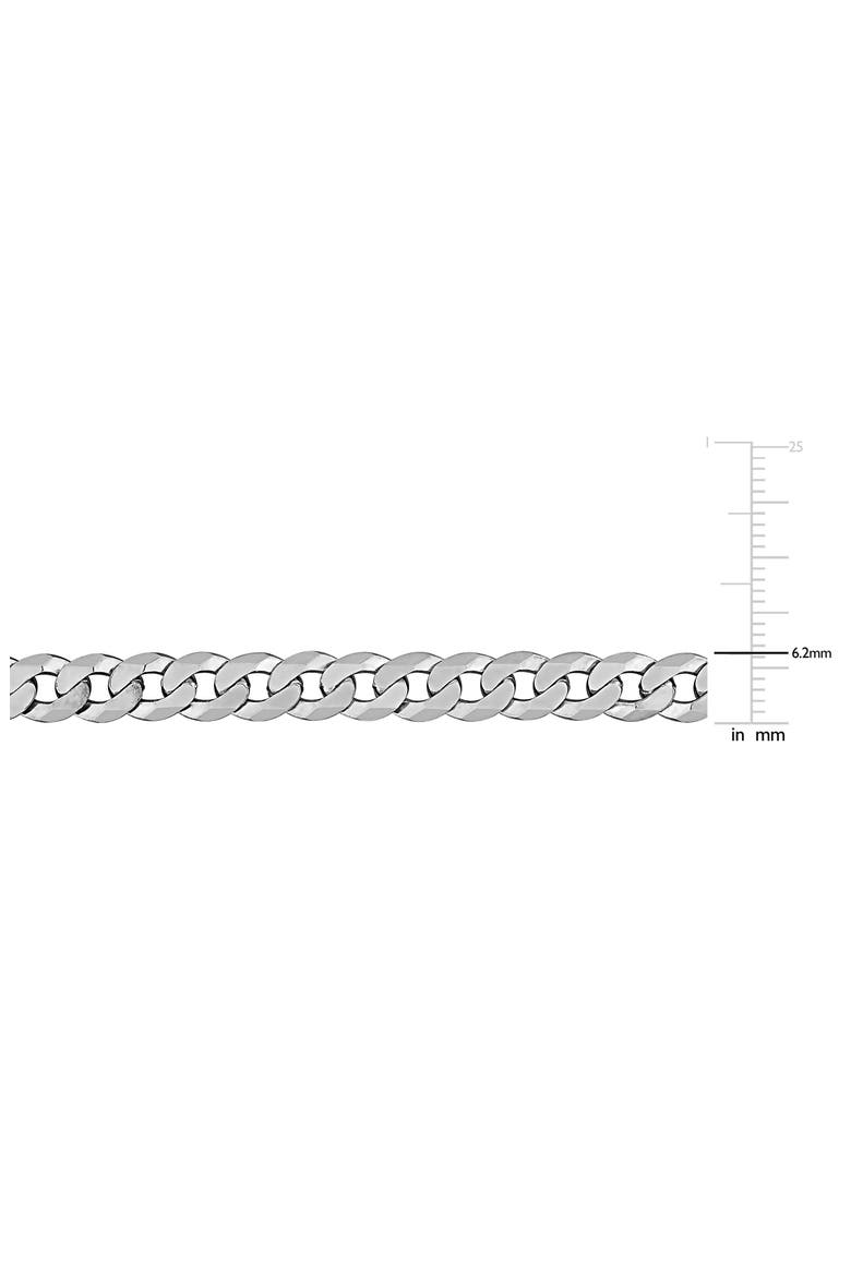 Sterling Silver 2.5mm Rope & 6mm Curb Chain Necklace, Alternate, color, SILVER