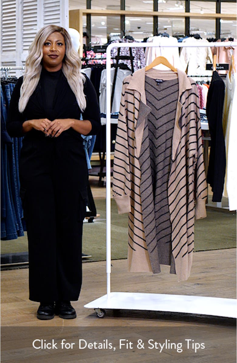 Elsie Stripe Cardigan, sales video thumbnail