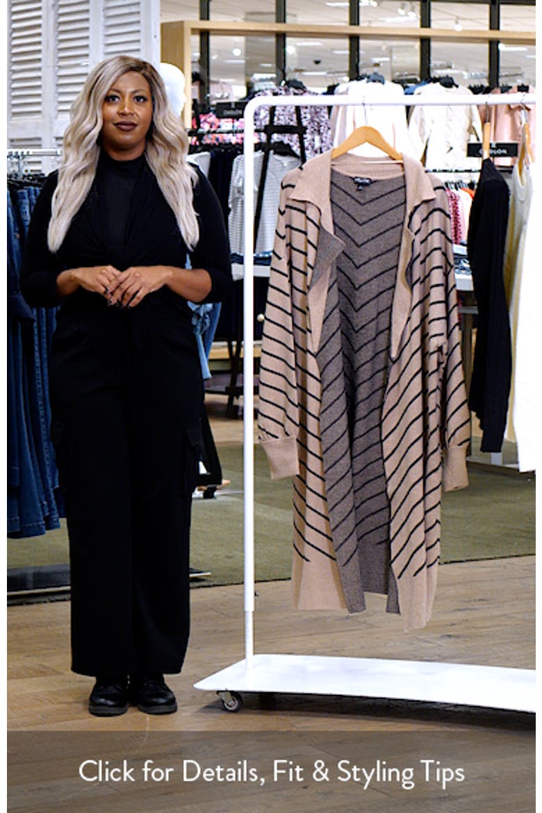 Elsie Stripe Cardigan video