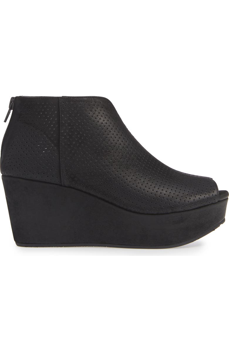 Chocolat Blu Walee Peep Toe Platform Bootie, Alternate, color,