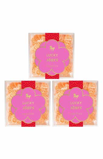 sugarfina Lunar New Year Set of 3 Lucky Stars Candy Cubes