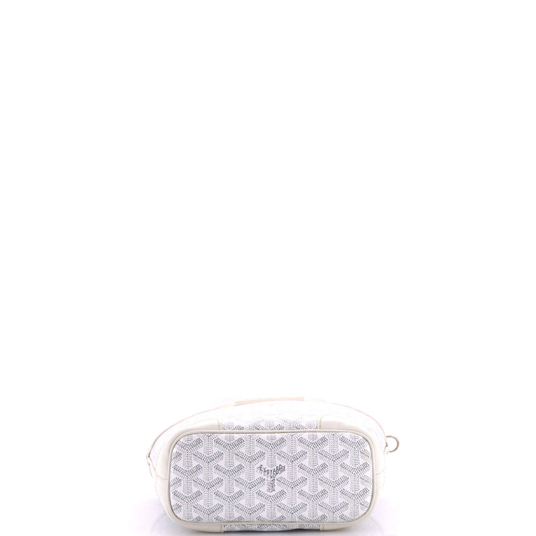 Beluga Bag Coated Canvas Mini, Alternate, color, White