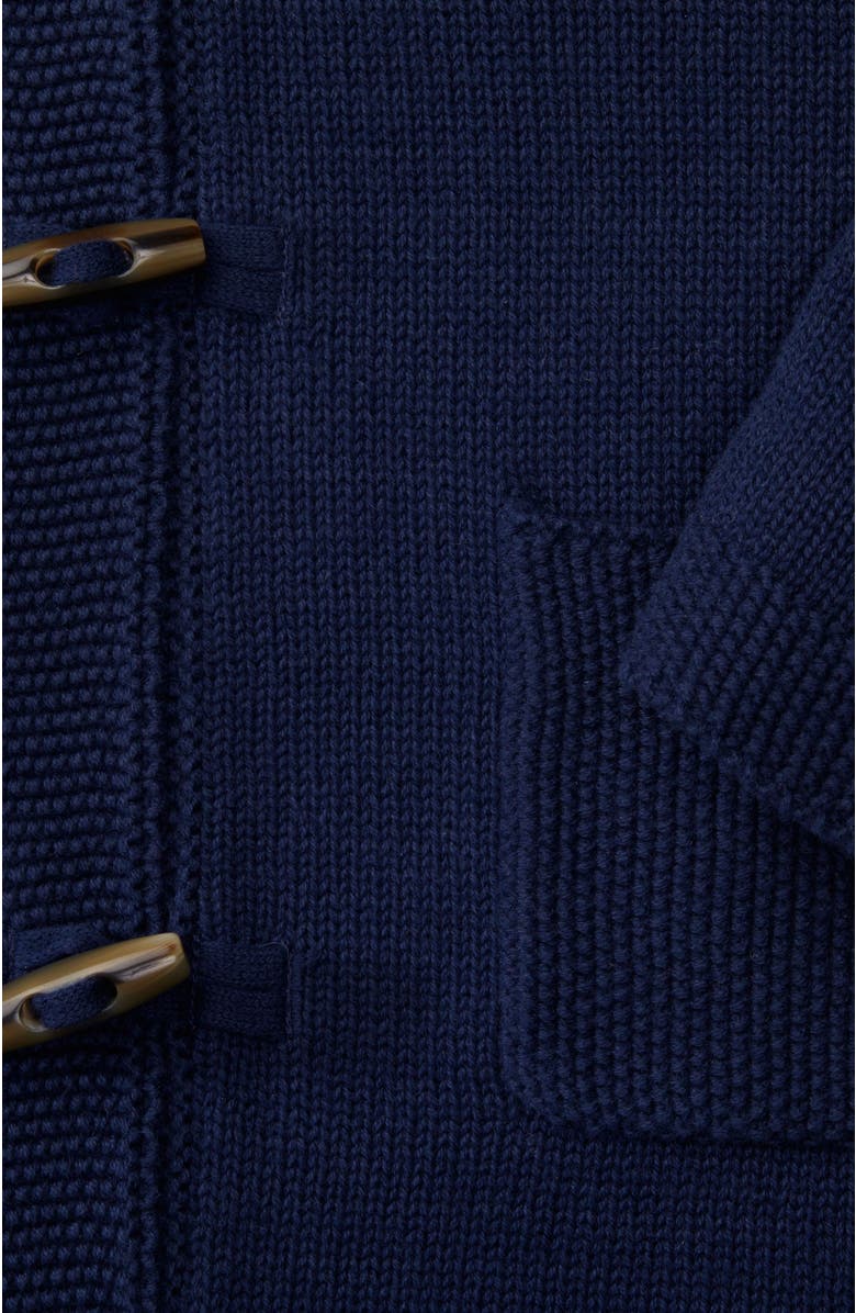 Hope & Henry Baby Girls' Tunic Cardigan with Shawl Collar, Infant, Alternate, color, Blue