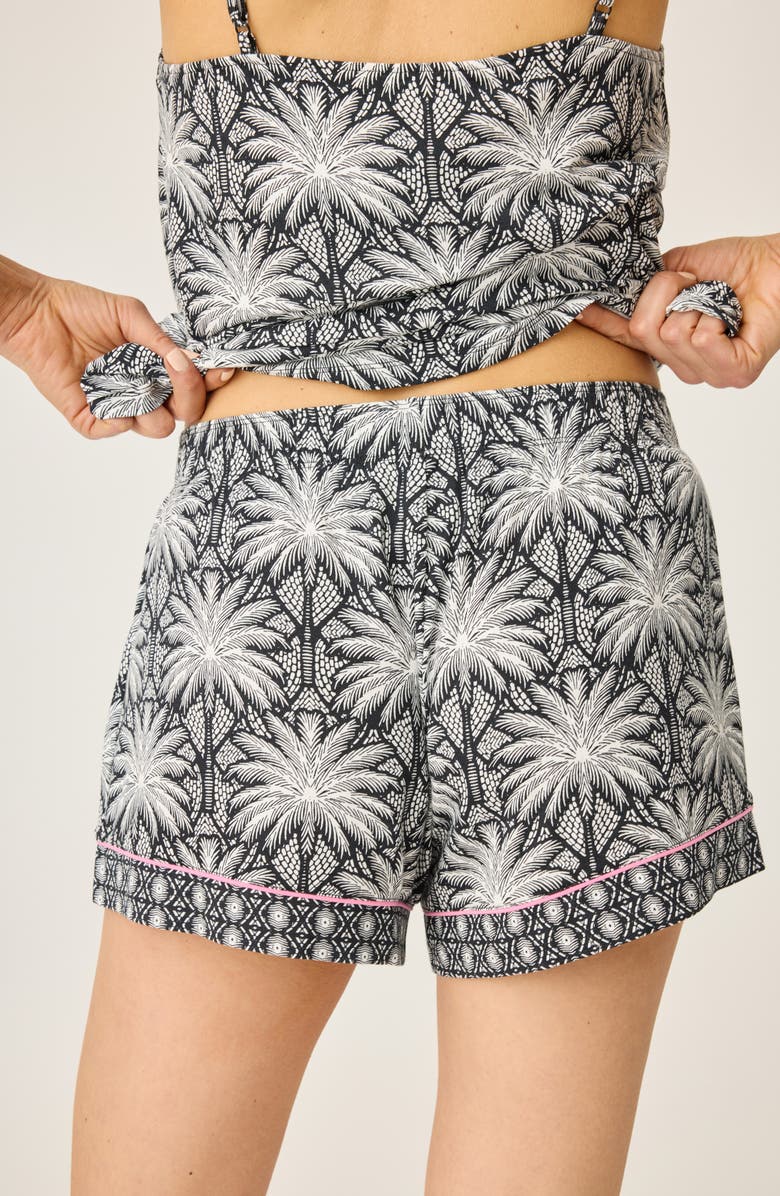 PJ Salvage Shady Beach Pajama Shorts, Alternate, color, 