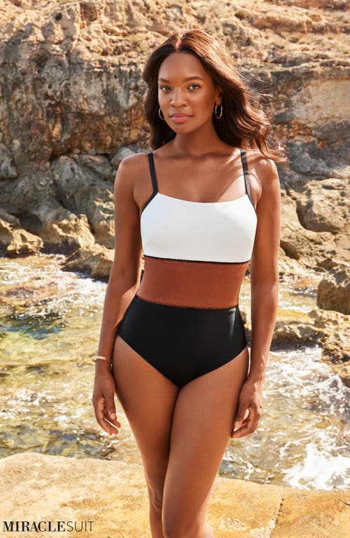 Miraclesuit Spectra Trifecta Underwire One-piece In Blue/black