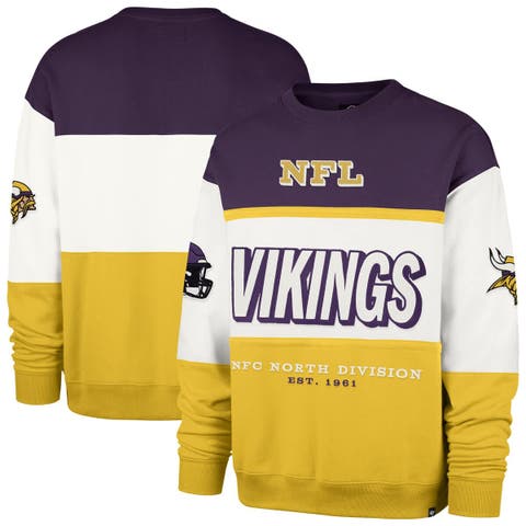 Men
s 
47 Purple/Gold Minnesota Vikings Breeze Maximalist Sweatshirt