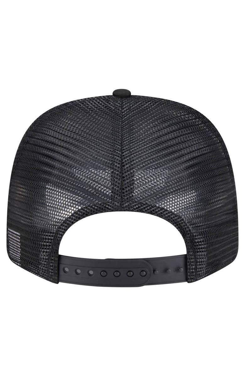 New Era Men's New Era Black Houston Astros Tonal Flag 9SEVENTY Stretch-Snap Hat, Alternate, color, 