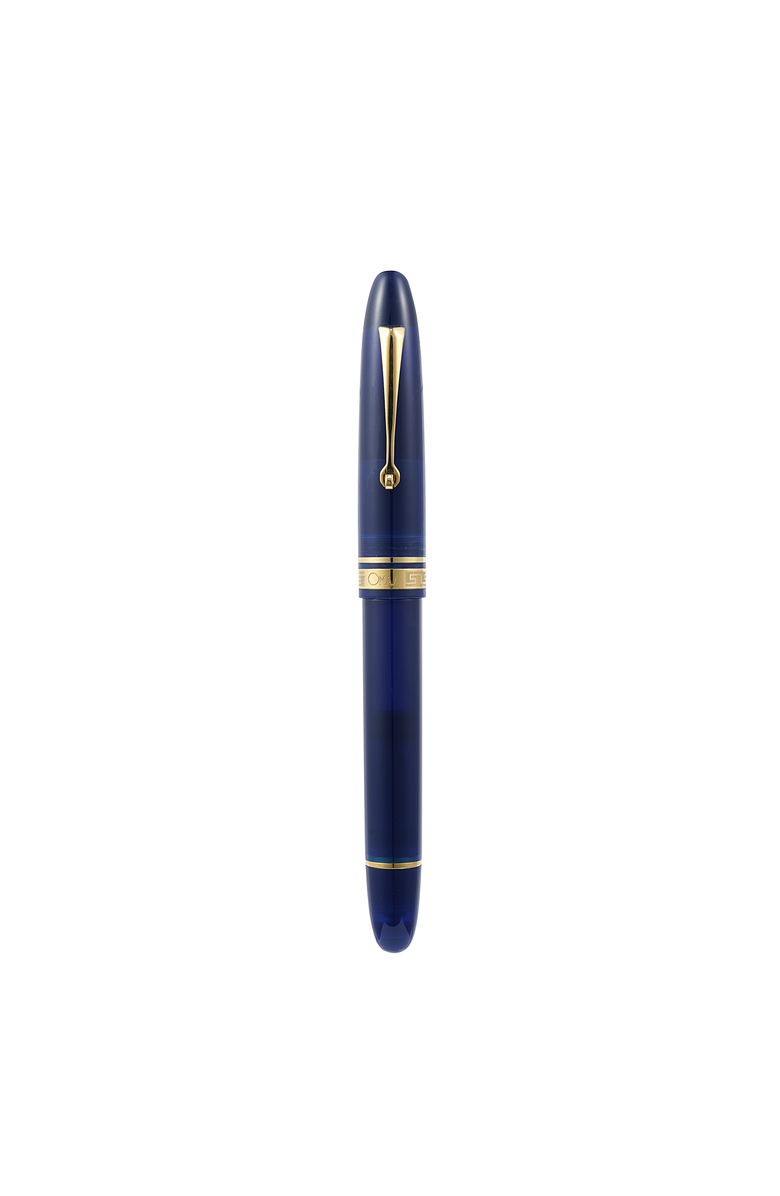 OMAS Ogiva Blu with Gold Trim Fountain Pen, Main, color, Blue Fine