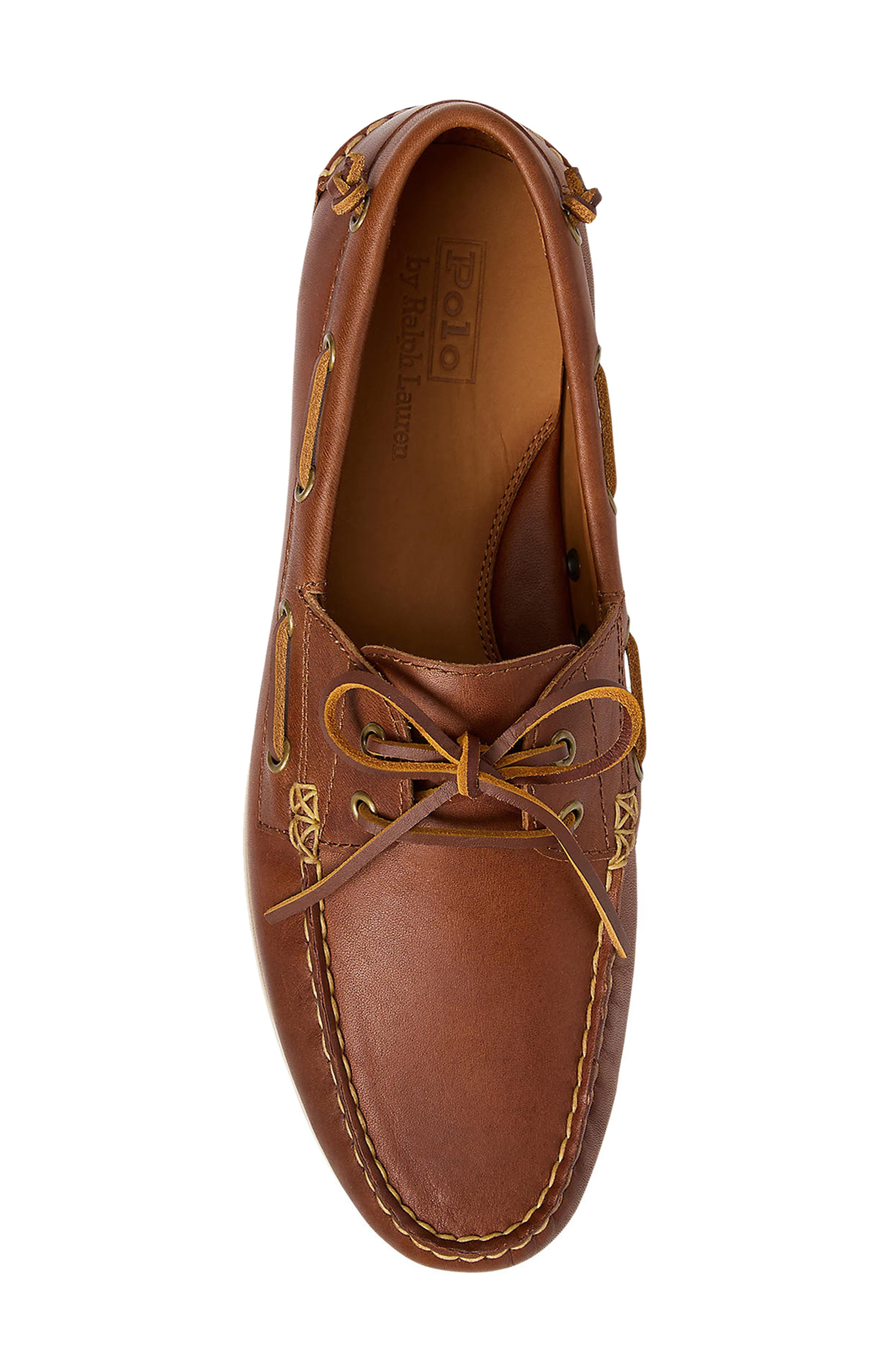 Polo Ralph Lauren Merton Boat Shoe, Alternate, color, Tan