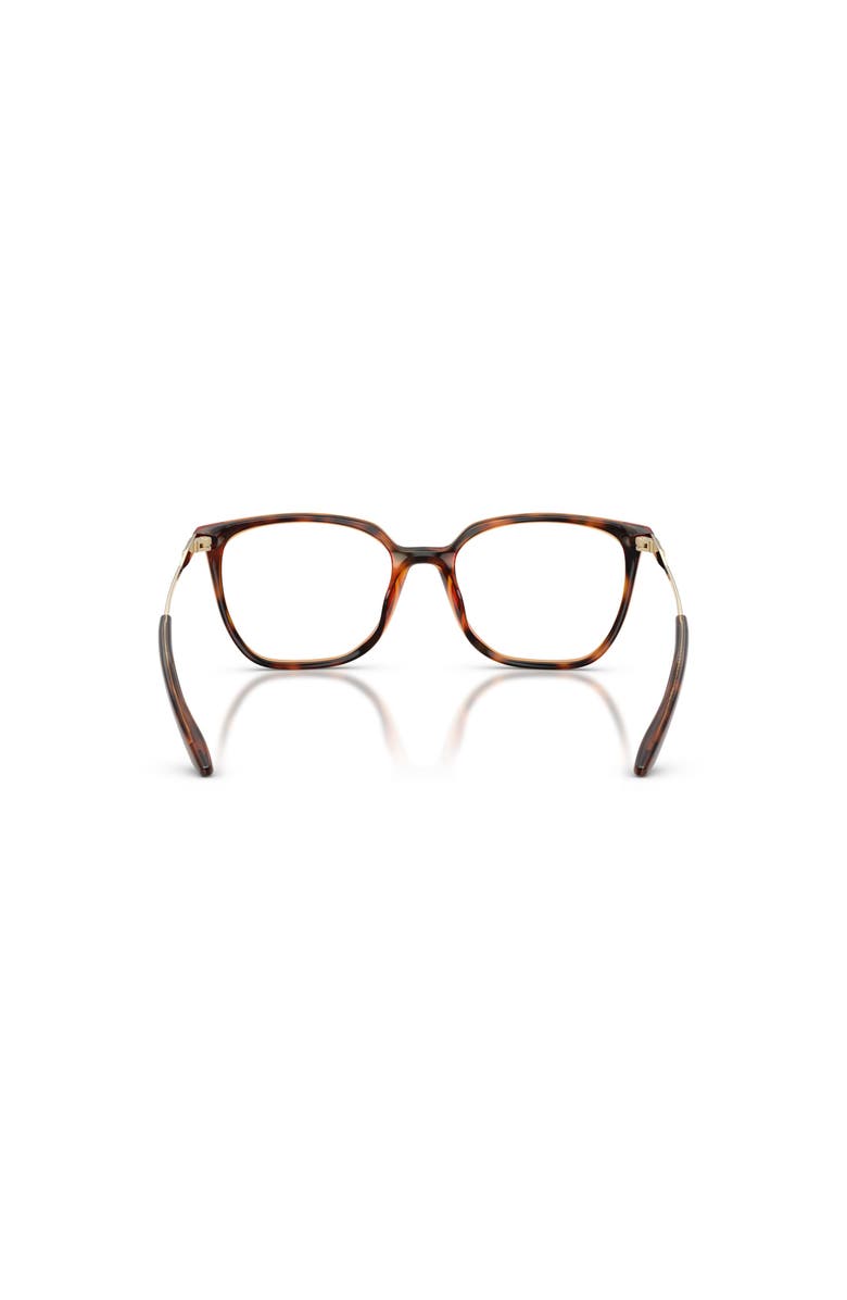 Armani Exchange 52mm Irregular optical glasses, Alternate, color, Tortoise