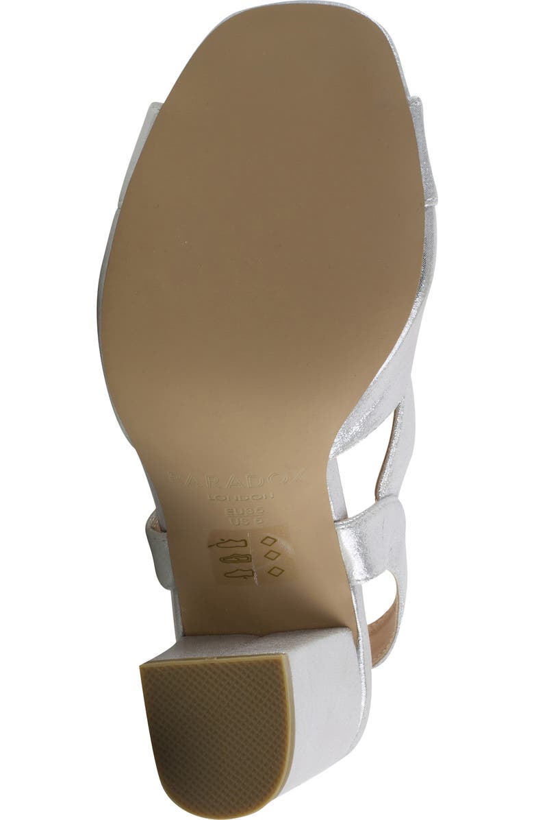 Paradox London Pink Hibiscus Slingback Sandal, Alternate, color,