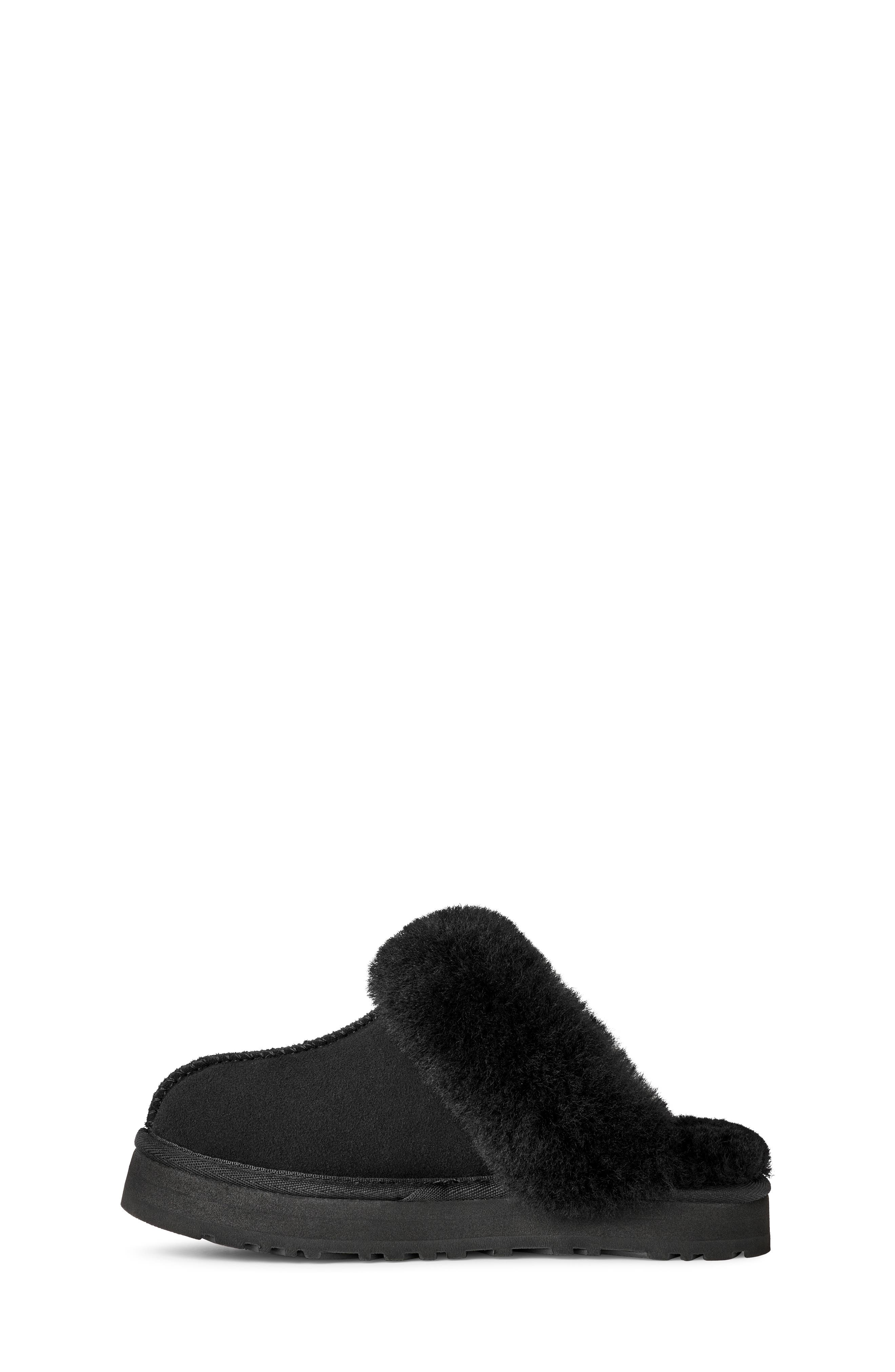 UGG® Kids' Disquette Genuine Shearling Trim Slipper — фото 7