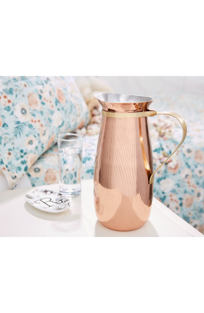 NORDSTROM AT HOME Floral Monogram Mug, Alternate, color,