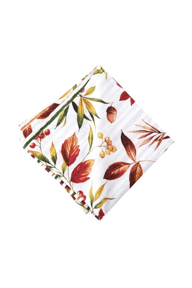 Camilla Cloth Napkins, Set of 6, Alternate, color, red