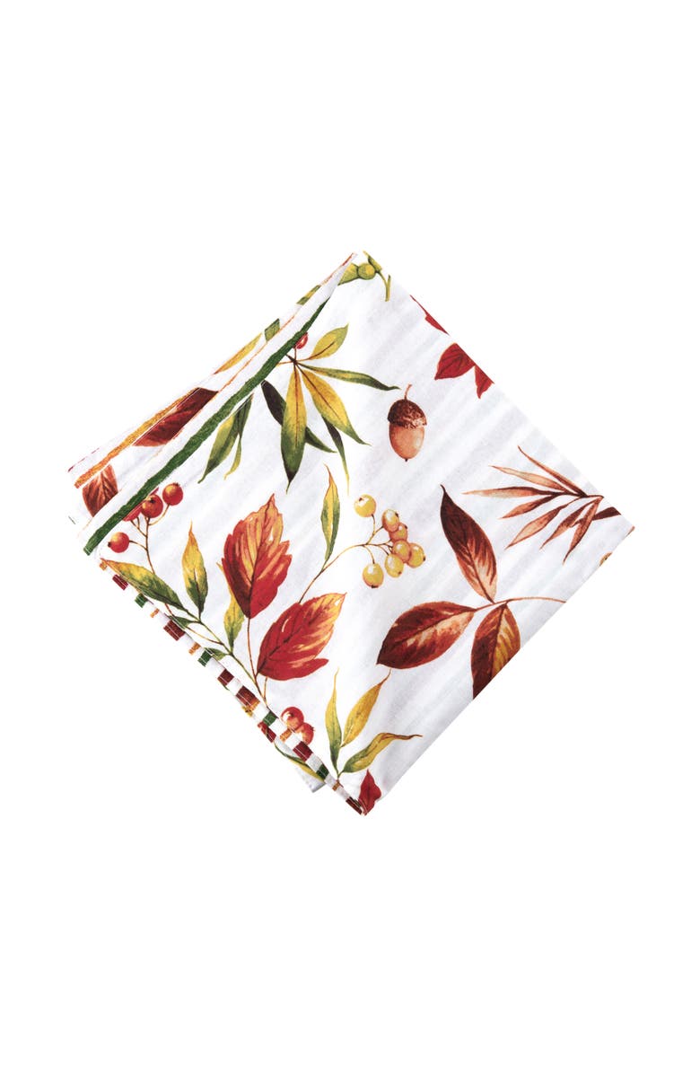 C&F Home Camilla Cloth Napkins, Set of 6, Alternate, color, Red