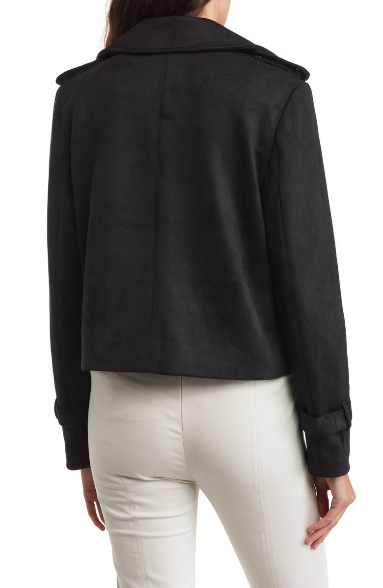 Bagatelle Faux Suede Crop Jacket, Alternate, color, 