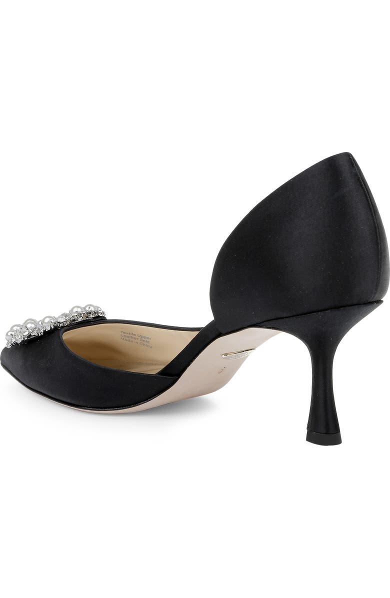 Badgley Mischka Collection Fabia Embellished Pointed Toe Pump, Alternate, color,
