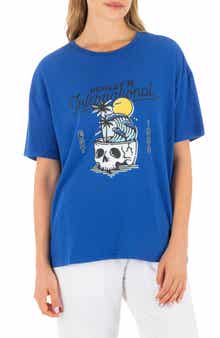 Skulltide Crewneck Cotton Boyfriend T-Shirt