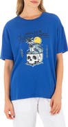 Hurley Skulltide Crewneck Cotton Boyfriend T-Shirt
