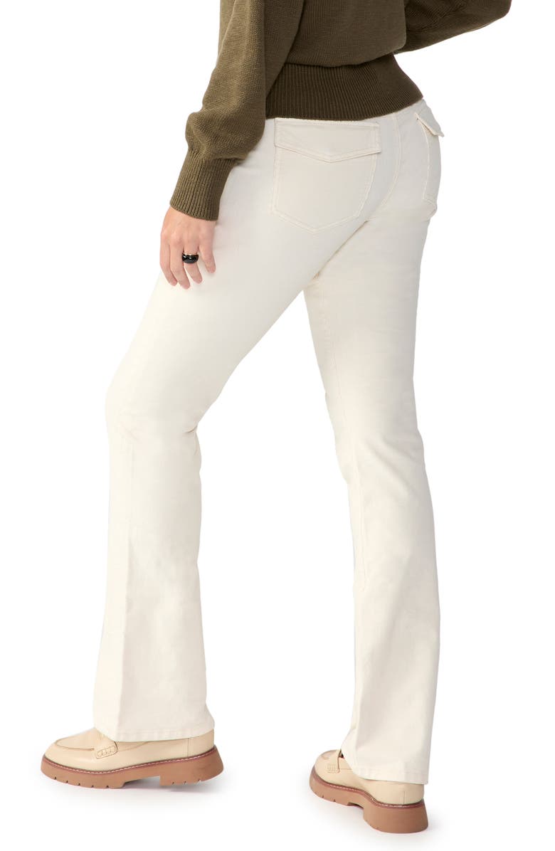 Sanctuary The Rocky High Waist Corduroy Bootcut Pants, Alternate, color,