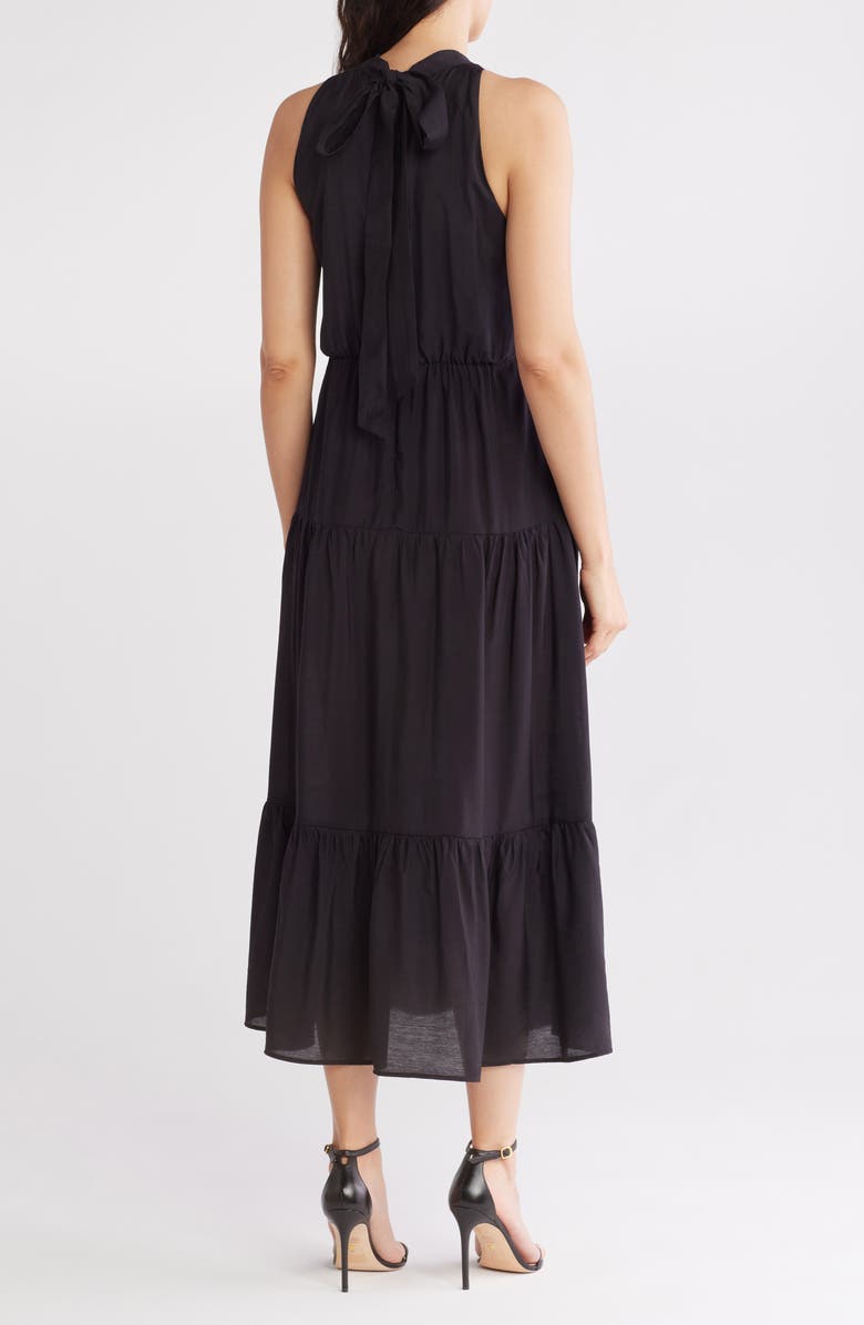 High Neck Maxi Dress