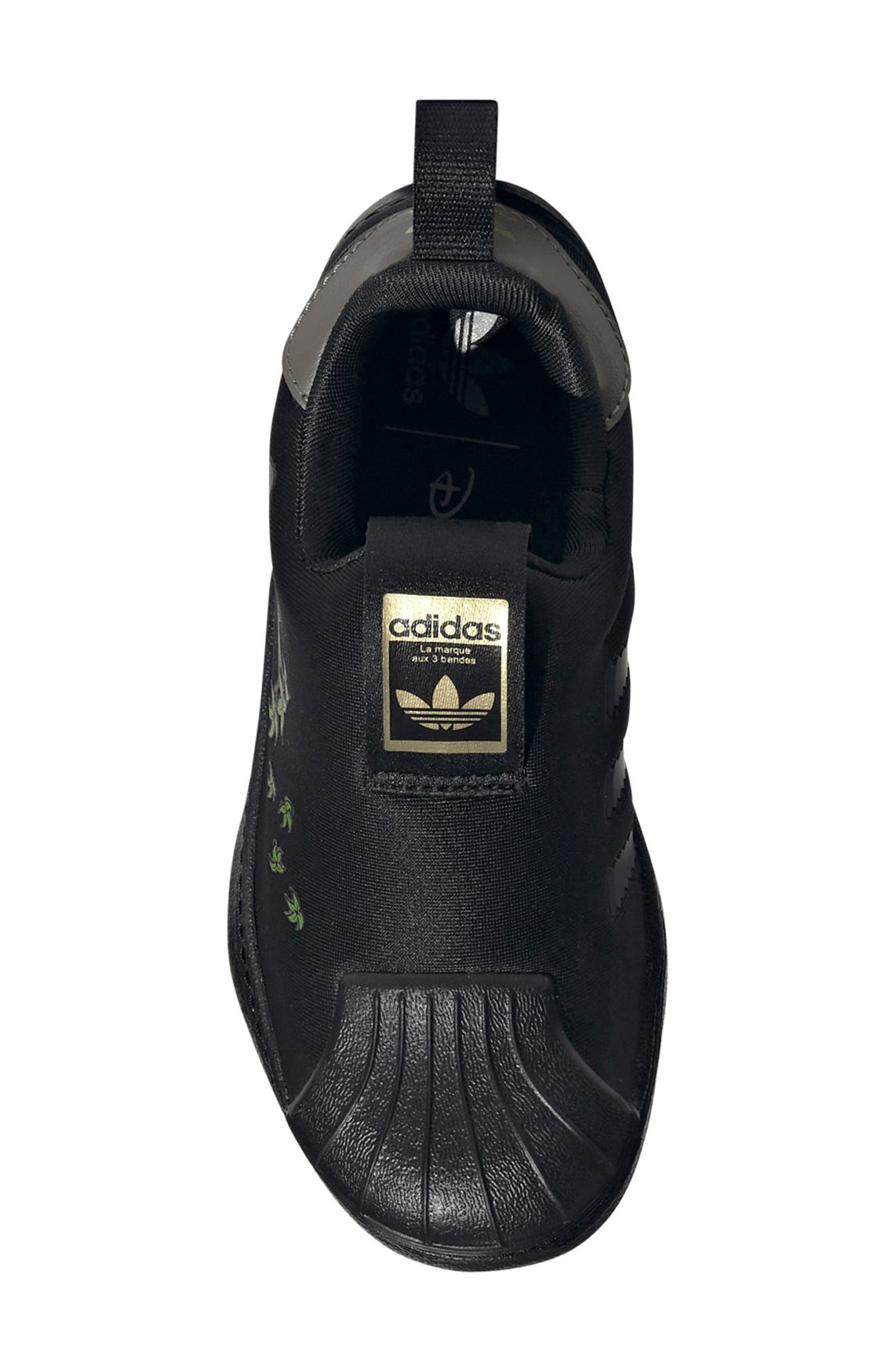 adidas gazelle silver green womens Superstar II Sneakers Black main image 1