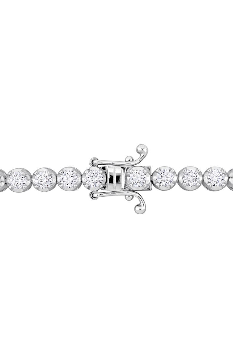 Julianna B. 3 3/4ct. t.w. Lab-Grown Diamond Tennis Bracelet 14k, Alternate, color, White Gold