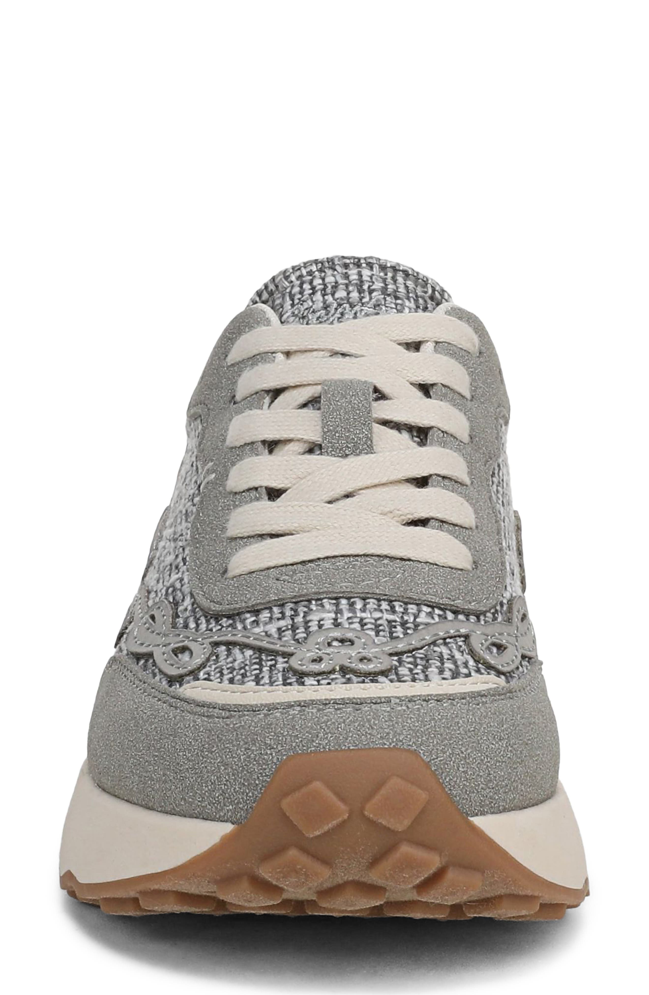 Driftbloom Sneaker, Alternate, color, GREY FAUX SUEDE/ CANVAS