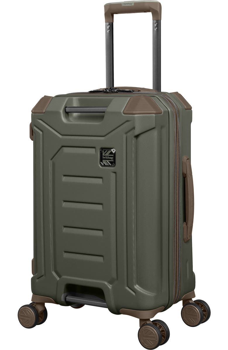 Britbag Stonesfield 21-Inch Hardside Carry-On Spinner Luggage, Main, color, Grape Leaf