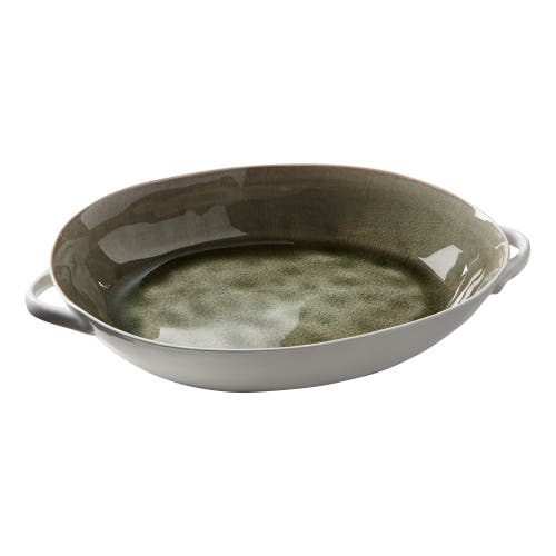 Tag Riverstone Green Porcelain Serving Bowl For Holiday Gatherings In Green